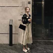  SANDRO MOSCOLONI thin suit skirt 2021 spring AND summer new age-reducing fashion Western style casual two-piece set