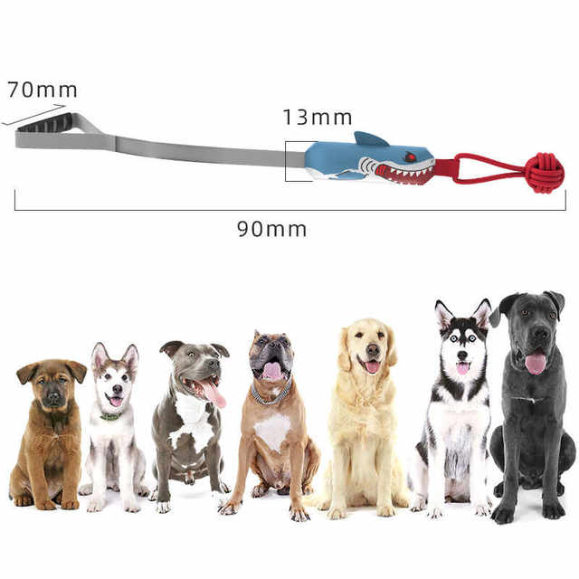 Dog Interactive Tug-Of-War Sound Toy for Large Dogs Like Golden Retrievers and Samoyeds, Chew Rope Knot for Teething, Chew Toy for Medium and Large Dogs