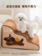 Dog Ramp Ladder, Cat Bed Steps, Non-Slip Stairs, Small Elderly Dogs, Removable and Washable Bedside Sofa Foot Pads
