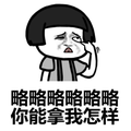 略略哥美妆小店的LOGO