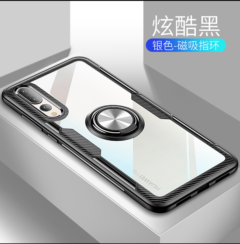 Vỏ điện thoại di động Huawei p20 p20Pro vỏ bảo vệ trong suốt bằng silicon thủy tinh bao gồm toàn bộ lưới chống vỡ màu đỏ nam giới hạn chế phiên bản cao cấp nữ mẫu por pao p2o p p - Nhẫn nhẫn trọn nam vàng 18k