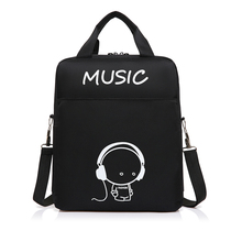 Korean version of luminous boy cartoon backpack backpack female school bag male fashion trend shoulder tuition bag