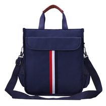Childrens make-up bag tote bag Primary School students shoulder boy Oxford cloth hand bag diagonal cross middle school student supplement bag