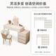 Dressing table bedroom simple modern bedside table dressing table storage cabinet integrated cream style new dressing table