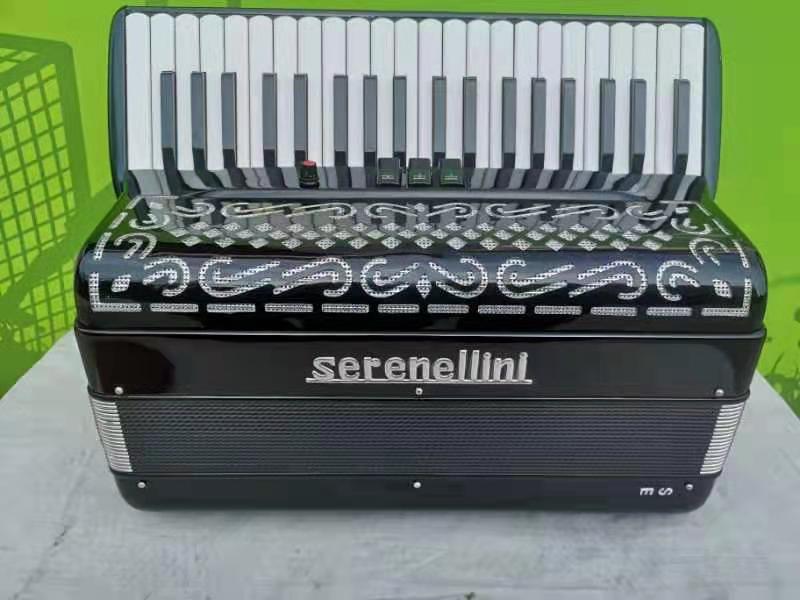 Italian original Serenellini 40-key subwoofer bass Accordion