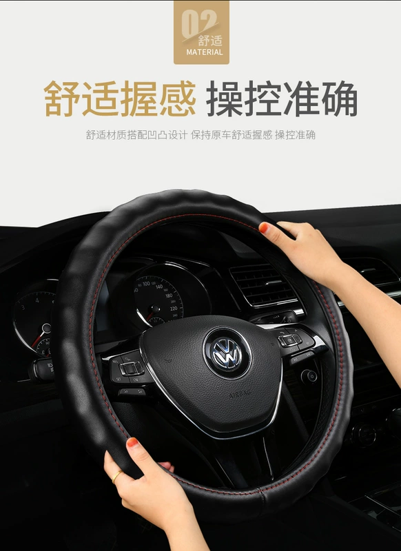 	bọc vô lăng ô tô đẹp Bọc Vô Lăng Da Thật Cho Xe Honda Xrv Công Dân Mới CRV Crown Road URV Accord Binzhilingpa Xe Ô Tô Đặc Biệt Bao Tay Cầm vô lăng oto bọc tay lái ô tô