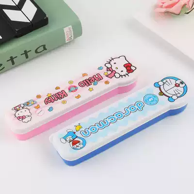 OXO Mackenzie boon baby spoon Baby tableware Children's out-of-office temperature spoon Portable storage storage box