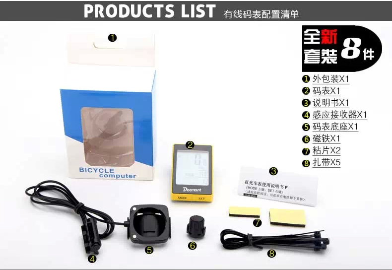 Tableau de bord vélo DEEMOUNT - Ref 2423846 Image 10