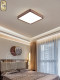 Dongbo New Chinese Style Ceiling Lamp Living Room Chinese Style Simple High-End Black Walnut Solid Wood Bedroom Dining Room Lighting Package