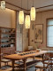 Dongbo Song-Style Aesthetic Pendant Light, New Chinese-Style Bedroom Bedside Retro Homestay Corridor Restaurant Tea Room Entrance Light