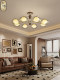 East Living Room Chandelier, Mid-Century Style 2026 New Model, Simple Dining Room Lamp, Retro Light Luxury Designer Study Bedroom Lamp