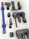 Wall-Mounted Tool Cabinet Suitable for Dyson Vacuum Cleaner Storage Rack, No-Drill Pegboard Accessories Storage Cabinet