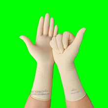 Grade A disposable protective soft thickened high elastic latex rubber nitrile wear-resistant split left and right hand cow tendon gloves