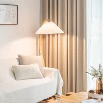 Japanese milk tea curtain cloth 2021 New Fashion modern simple light luxury Net Red Girl bedroom living room custom