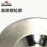 Vajrayana slice нарезанный 4 -дюймовый угловой шлифовальный станок керамический стеклянный драгоценный камень Jade Agate agate Jadeit