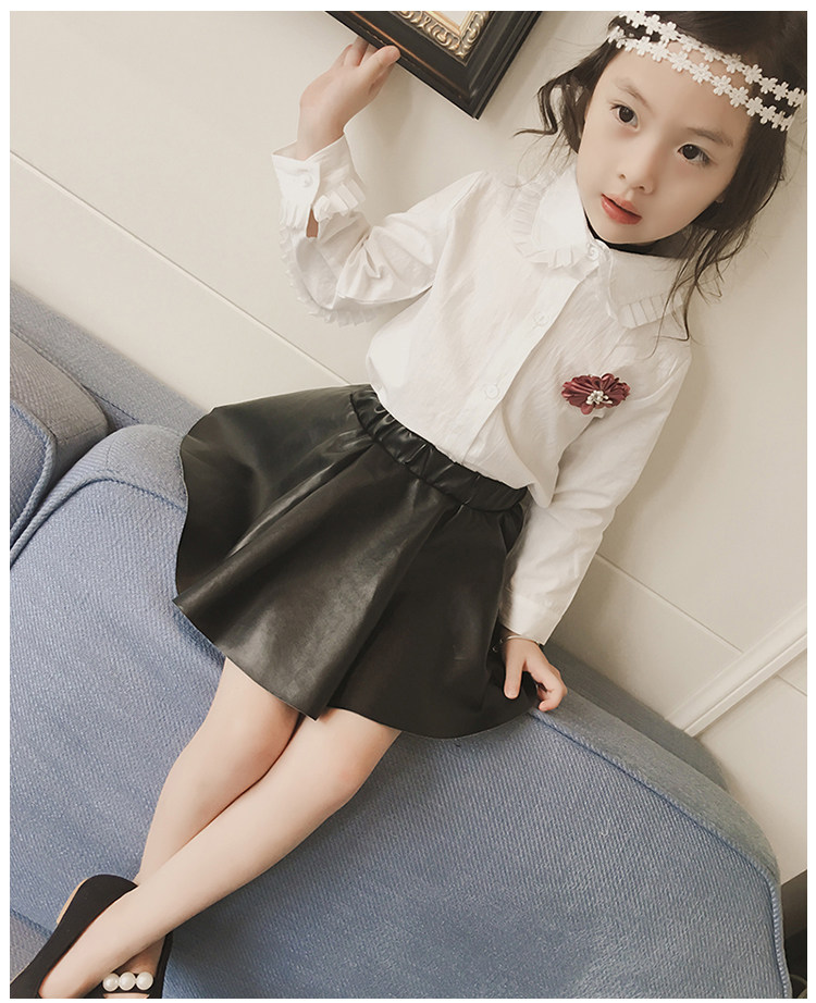 Chemise fille à manche longue - Ref 2084968 Image 20