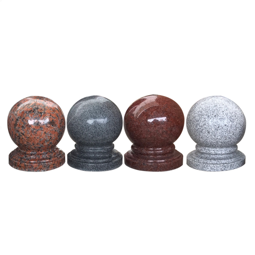 Marble Round Ball Stone Ball Wind Water Polo Granite Rock Head Stone Mound Door Pier Wall Door Post Swing Piece Decoration