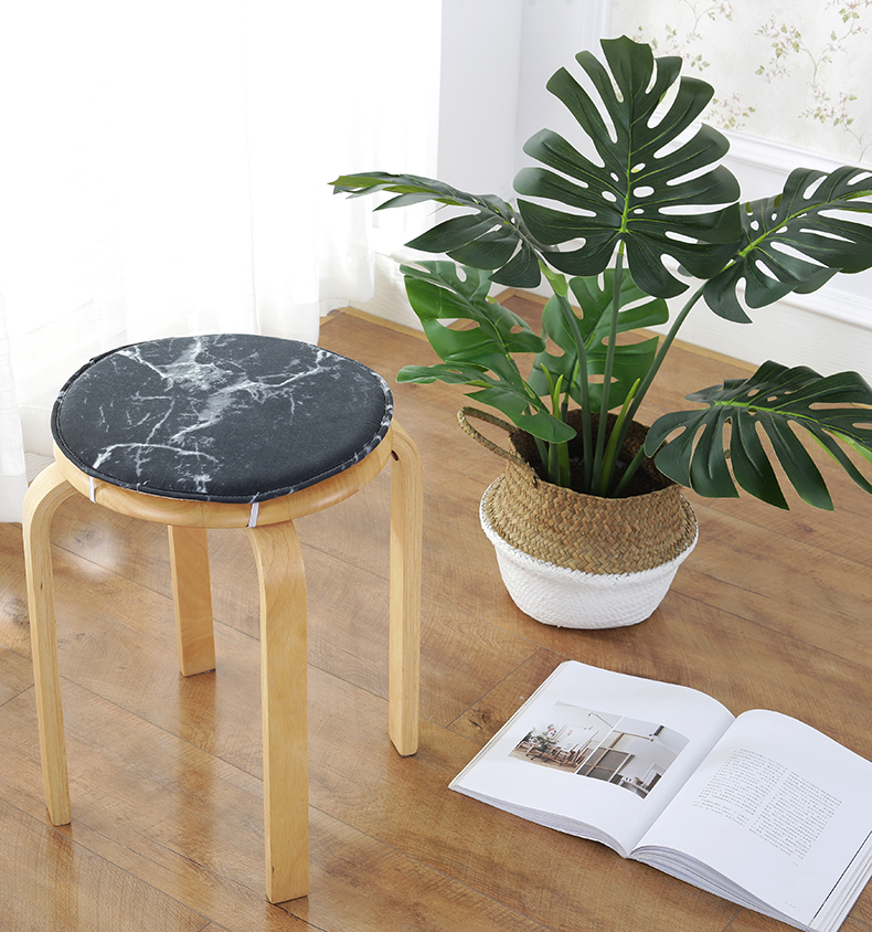 Mùa hè dày tròn xốp pad trượt ghế đệm tròn cái ghế nhỏ phân đệm ghế đệm bộ vòng phân - Ghế đệm / đệm Sofa ghế nệm ngồi bệt