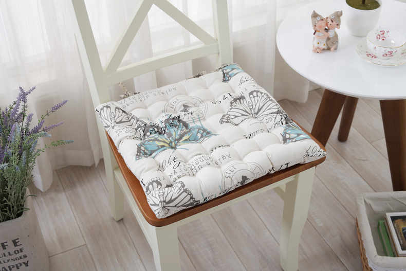 Summer ghế vải dày ghế máy tính đệm pad văn phòng đệm ghế đệm pad Four Seasons sinh viên phân - Ghế đệm / đệm Sofa thảm trải ghế sofa gỗ