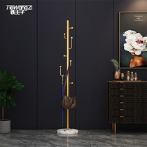 Italy TIE light luxury simple hanger Floor-to-ceiling household simple modern clothes Bedroom vertical coat rack