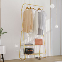 Nordic floor-to-ceiling hanger Bedroom simple coat rack Household creative shelf Light luxury small clothes rack