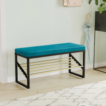 Light luxury shoe rack Simple multi-layer shoe cabinet Household door can sit and change the shoe stool Nordic economic storage shoe rack