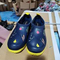 Low-gang Short Shoes Rubber Shoes Adult Lovely Anti-Slide Special Protection Rubber Men and Women Water Shoes Shoes and Shoes Shoes