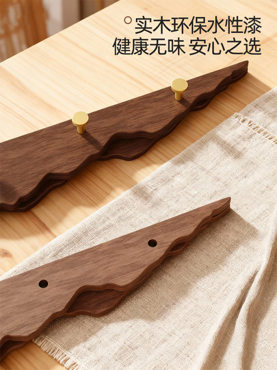 Clothes rack, wall-mounted, entrance door, porch, clothes hook, coat rack, clothes hook, no need to punch holes after entering the door