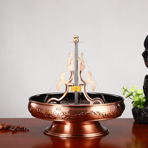 Ximanti retractable tower incense holder incense plate home offering Buddha pan incense rack sandalwood rack 24-hour pan incense holder