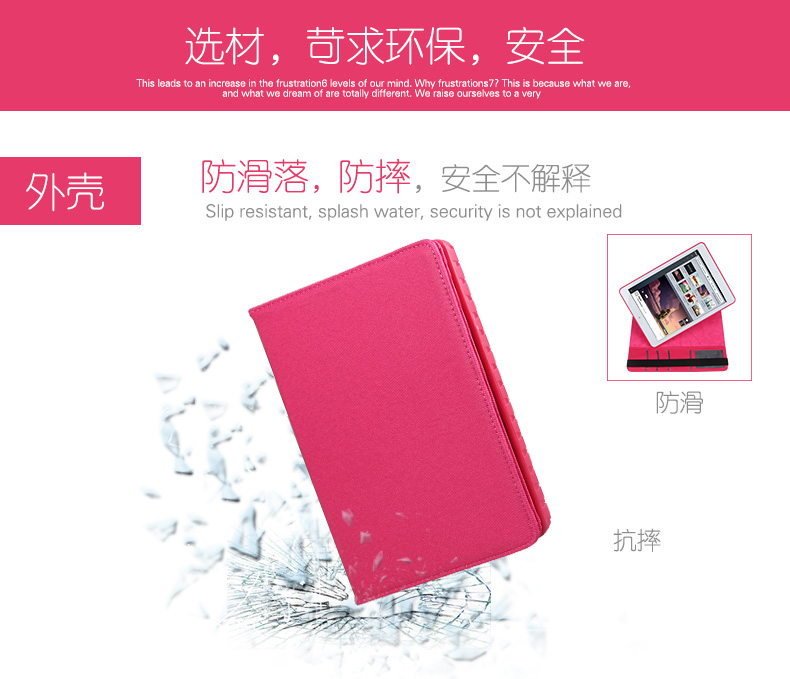 Ốp lưng Apple ipad pro9.7 A1673 A1674 A1675 xoay silicon chống rơi tất cả bao da cô gái dễ thương bao da 9.7 inch ipadpro sáng tạo vỏ màu đỏ - Phụ kiện máy tính bảng ốp ipad mini 5