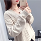 Anti-mùa qingcang phụ nữ áo len siêu lửa dày 2020 mới nước giả nhung knitsweater sâu đến đầu gối lỏng lẻo mã quần áo của phụ nữ