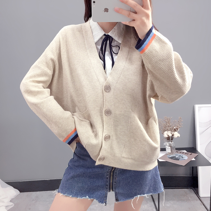 Anti-mùa qingcang phụ nữ áo len siêu lửa dày 2020 mới nước giả nhung knitsweater sâu đến đầu gối lỏng lẻo mã quần áo của phụ nữ