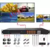 KS-FH41 Four-way HDMI VGA CVBS picture splitter) KVM picture splitter) Picture synthesizer