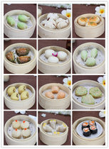 Simulation of Cantonese morning tea series model Guangdong afternoon tea heart food model tea restaurant display ornaments