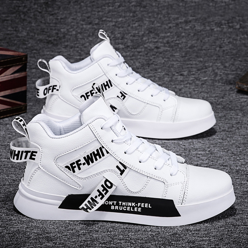 2022 new autumn men's shoes Korean version sports casual men's high-top small white board shoes all-match dad tide shoes winter