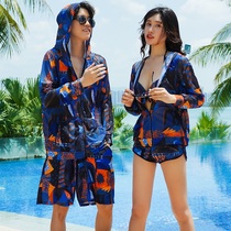 Couple swimsuit female 2021 new couple beach pants suit sexy water park male bathing suit hot spring