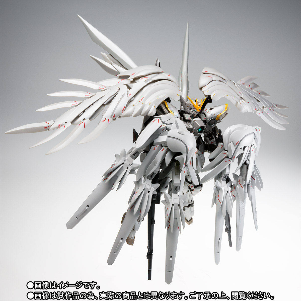 コミック・アニメ Gundam Wing  White Prelude #1021 BANDAI GFFMC Wing Gundam Snow White Prelude #1021 Metal Composite