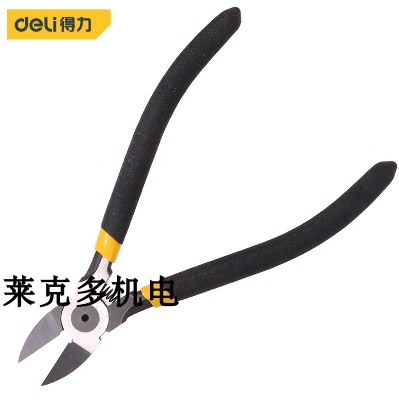 Deli water mouth pliers Water mouth scissors Electronic scissors Plastic pliers oblique mouth pliers 6 inches DL2706