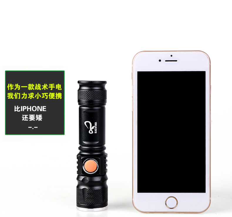 T6 công suất cao đèn pin xe đạp ánh sáng đèn pha xe đạp leo núi đêm cưỡi đèn chói đèn pin không thấm nước chiếu sáng ngoài trời đèn led pin sạc