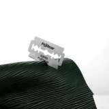 Импортное двусторонное лезвие из нержавеющей стали, старомодная бритва, в корейском стиле