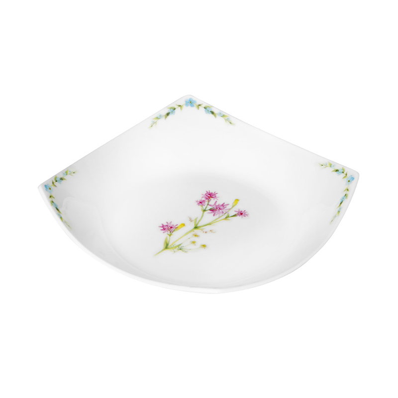 HAENGNAM Han Guoxing 7.5 inch square deep dish south China says two corners of ipads China tableware soup plate