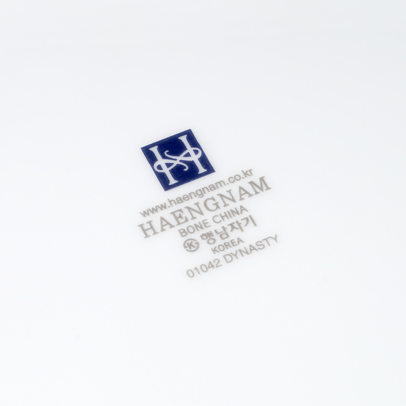 HAENGNAM Han Guoxing south China rural 5 inch round small incision disc 2 only suit ipads porcelain tableware dishes