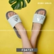 Dép Adidas nữ mùa hè mới màu xanh bạc hà chống trượt từ giày thể thao đi biển sandal và dép F34737 - Dép thể thao