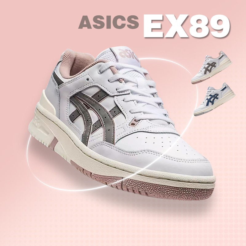 Asics Men's and Women's Shoes Ex89 Comfortable Retro Sports Casual Shoes 1201A476-108