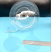 5 inch mini high transparent round Popo ball cake Decorative Balloon Mesh Red Toy Balloon