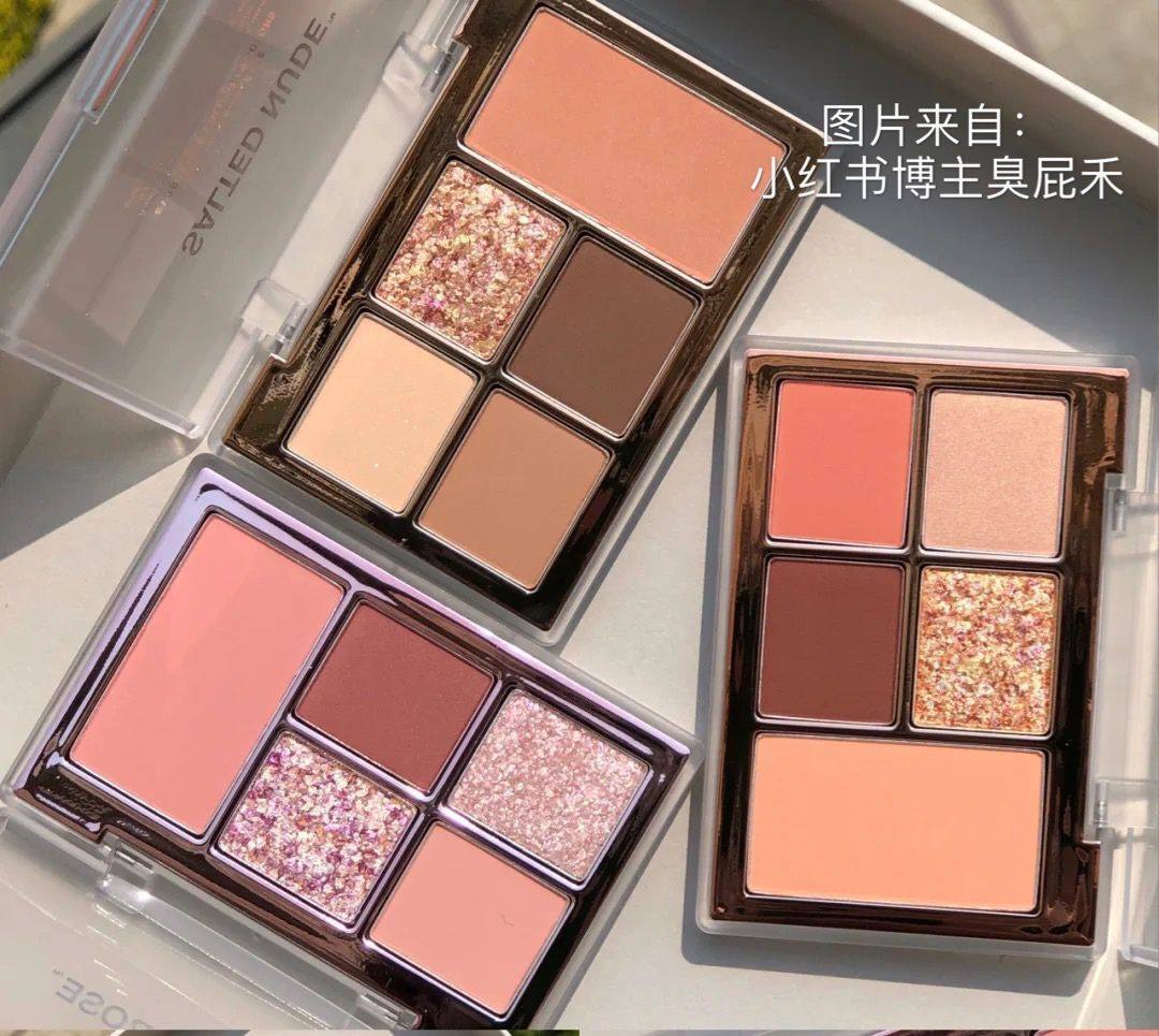 South Korea's MISSHA riddle new five-color eye shadow disc blush matte pearls large flashsheet 5 color multifunction disc