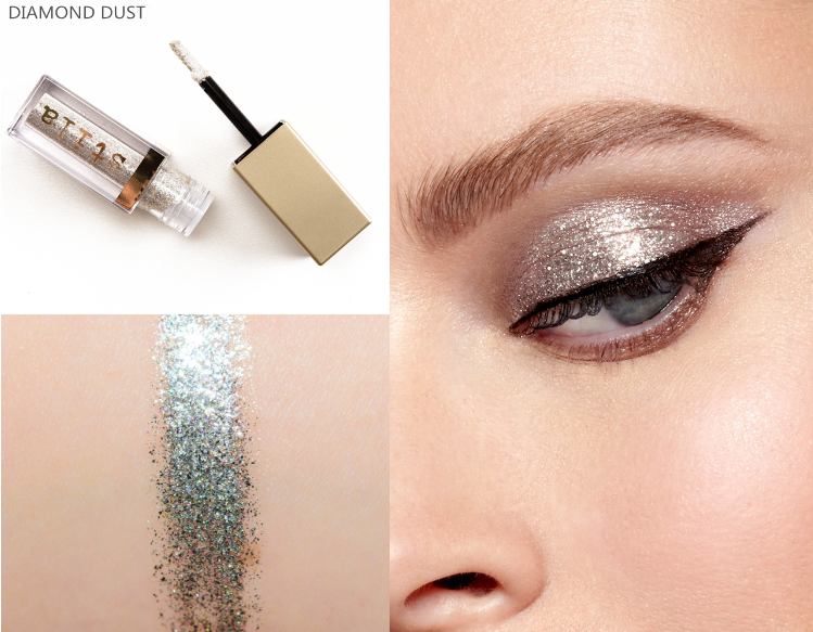 Cửa hàng miễn thuế Hàn Quốc Stila / Stina Liquid Eye Shadow mèo con karma / kim cương bụi phấn mắt the face shop