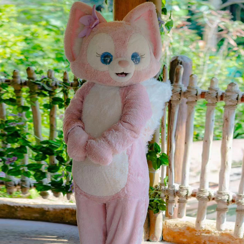 Lina Belle Doll Costume Walking Stellalou Performance Costume Props Mall Event Costume Cute Plush Fox