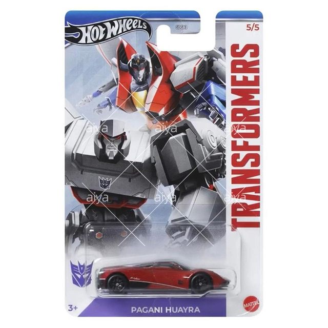 Hot Wheels Gup Transformers Set Bumblebee Volkswagen Bugatti Optimus Alloy Car Model GDG83