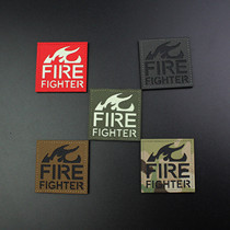 IR reflective laser engraving magic posting in the dark firefighter rescue team marks night magic sticker